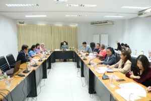 ม.นครพนม ประชุมคณะกรรมการประกันคุณภาพภายใน สำนักงานอธิการบดี และพิจารณารายงาน SAR ปีการศึกษา 2567