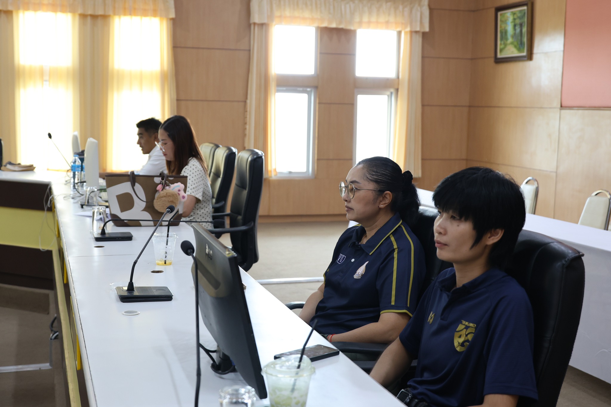 ม.นครพนม ประชุมคณะกรรมการเตรียมความพร้อมเข้าร่วมการแข่งขันกีฬาบุคลากรมหาวิทยาลัยแห่งประเทศไทย ครั้งที่ 42