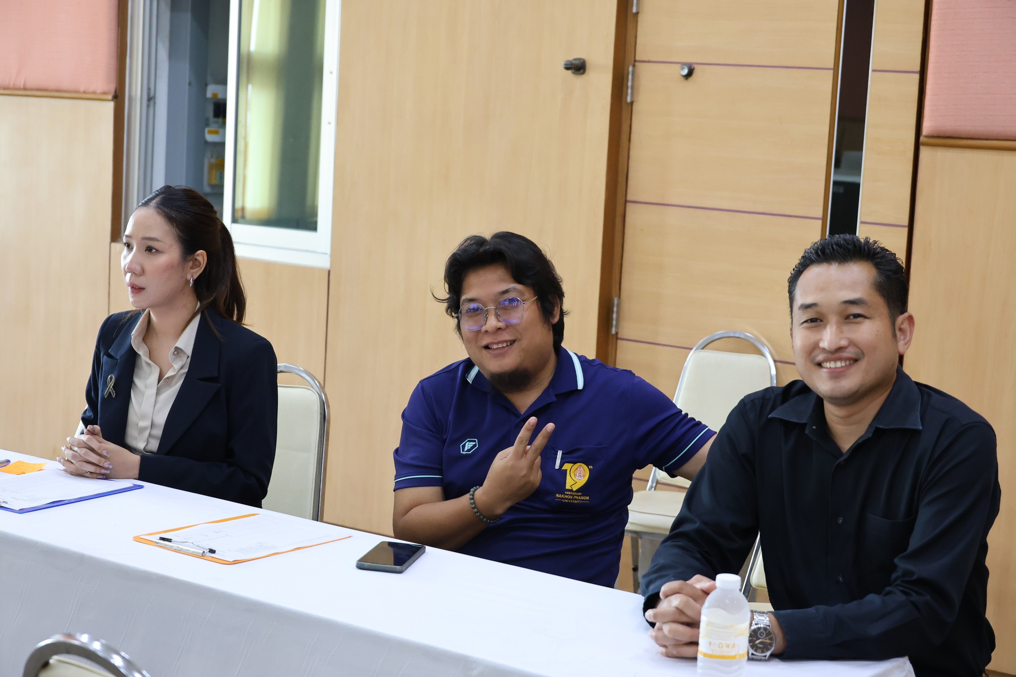 ม.นครพนม ประชุมคณะกรรมการเตรียมความพร้อมเข้าร่วมการแข่งขันกีฬาบุคลากรมหาวิทยาลัยแห่งประเทศไทย ครั้งที่ 42