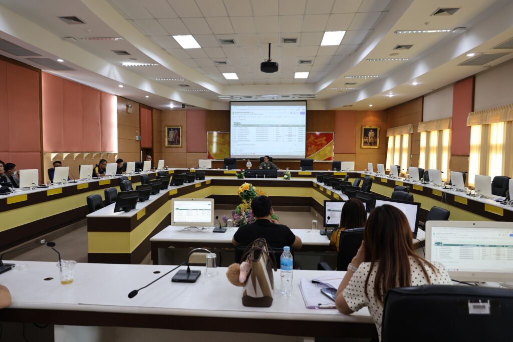 ม.นครพนม ประชุมคณะกรรมการเตรียมความพร้อมเข้าร่วมการแข่งขันกีฬาบุคลากรมหาวิทยาลัยแห่งประเทศไทย ครั้งที่ 42