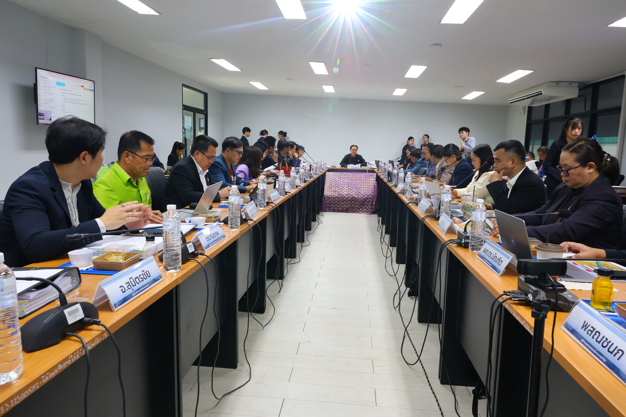 ม.นครพนม จัดประชุมคณะกรรมการบริหารมหาวิทยาลัย ครั้งที่ 5/2569