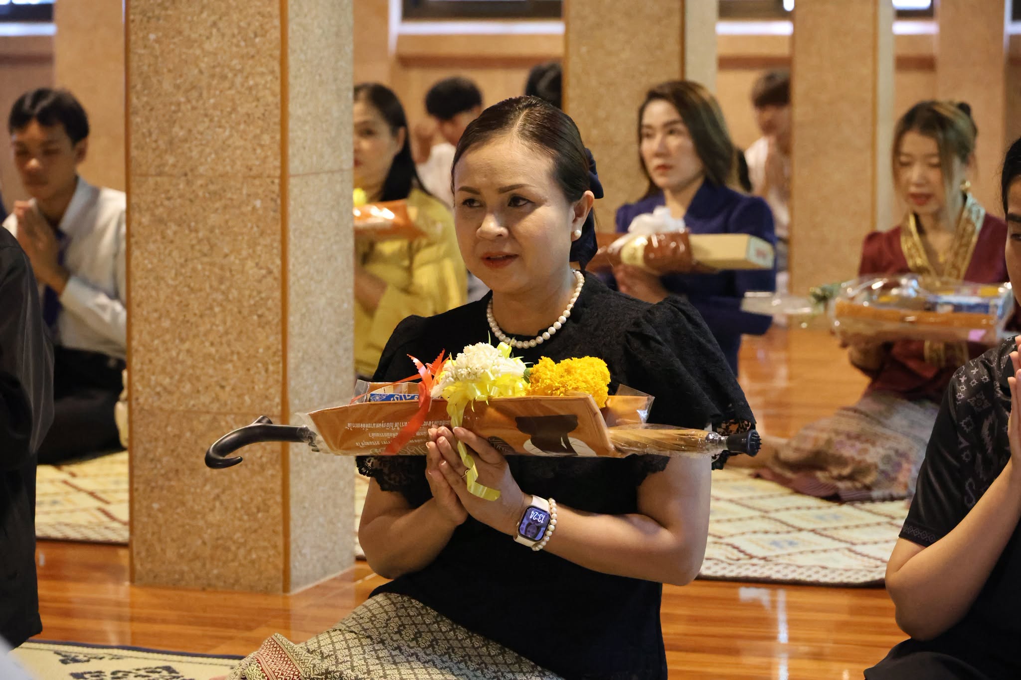 สนง.อธิการบดี ม.นครพนม ร่วมทำบุญวันอาสาฬหบูชาและวันเข้าพรรษา ประจำปี 2569