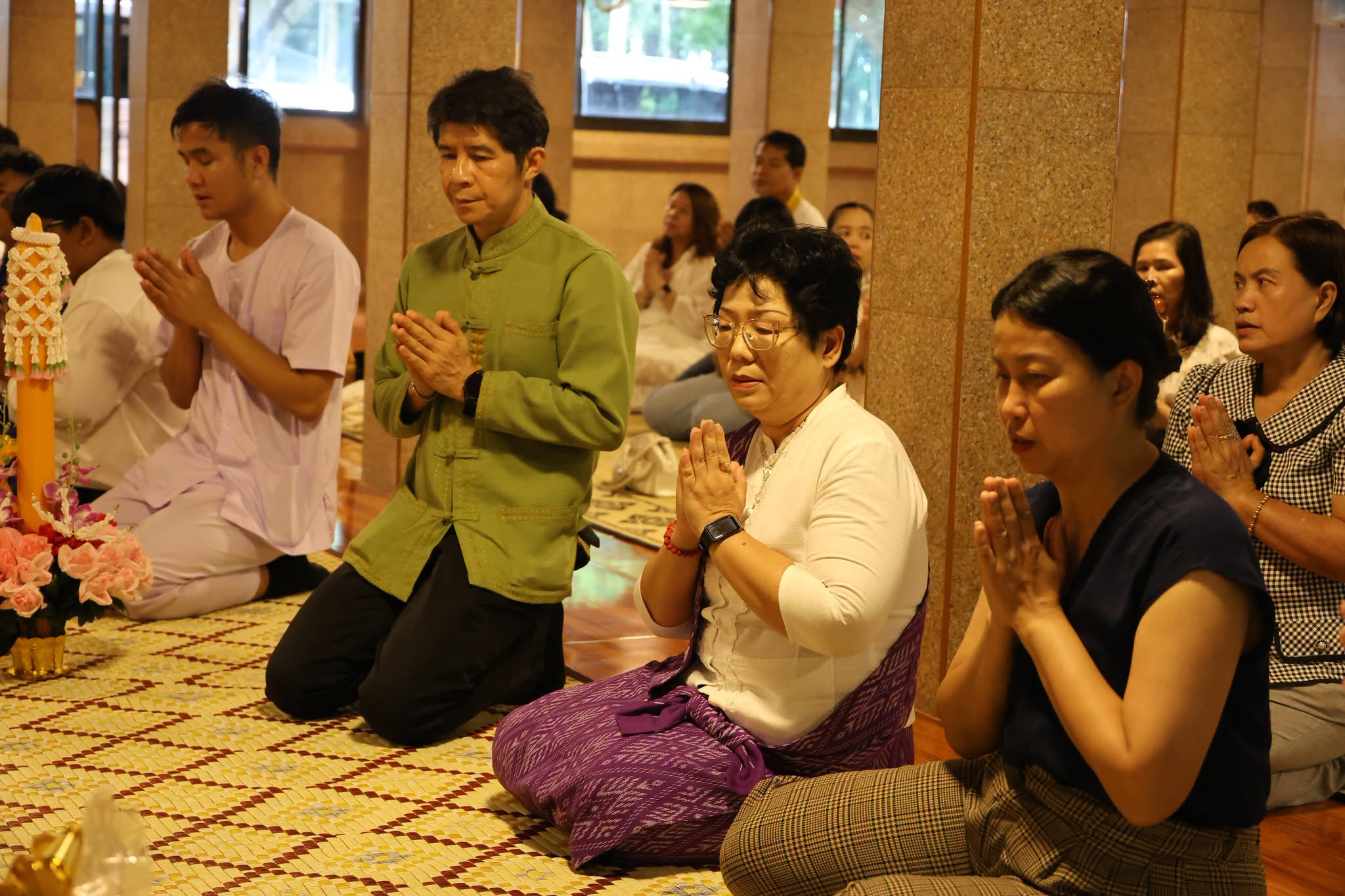 สนง.อธิการบดี ม.นครพนม ร่วมทำบุญวันอาสาฬหบูชาและวันเข้าพรรษา ประจำปี 2569