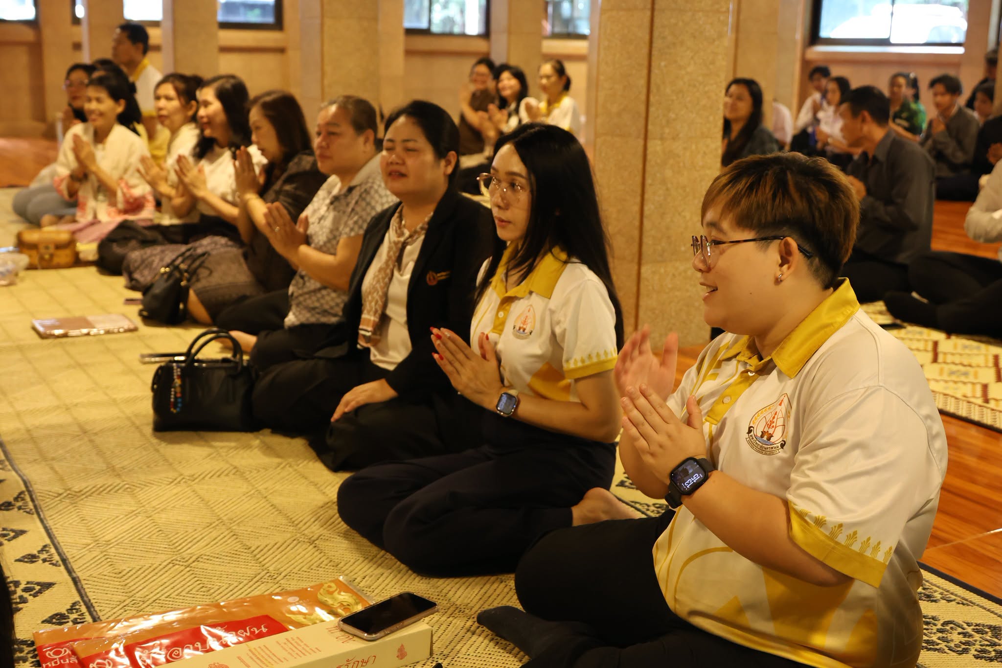 สนง.อธิการบดี ม.นครพนม ร่วมทำบุญวันอาสาฬหบูชาและวันเข้าพรรษา ประจำปี 2569