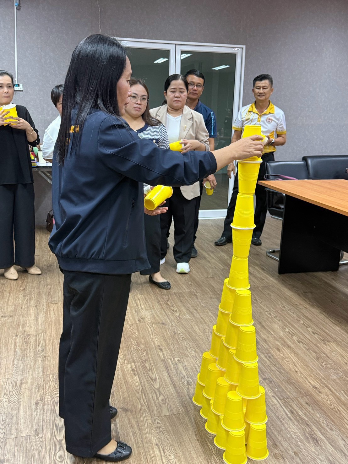 กองบริหารงานทั่วไป สำนักงานอธิการบดี มหาวิทยาลัยนครพนม จัดโครงการเสริมสร้างสุขภาวะในการทำงานและพัฒนาศักยภาพผู้นำ พัฒนาศักยภาพบุคลากรสู่การเป็นผู้นำยุคใหม่