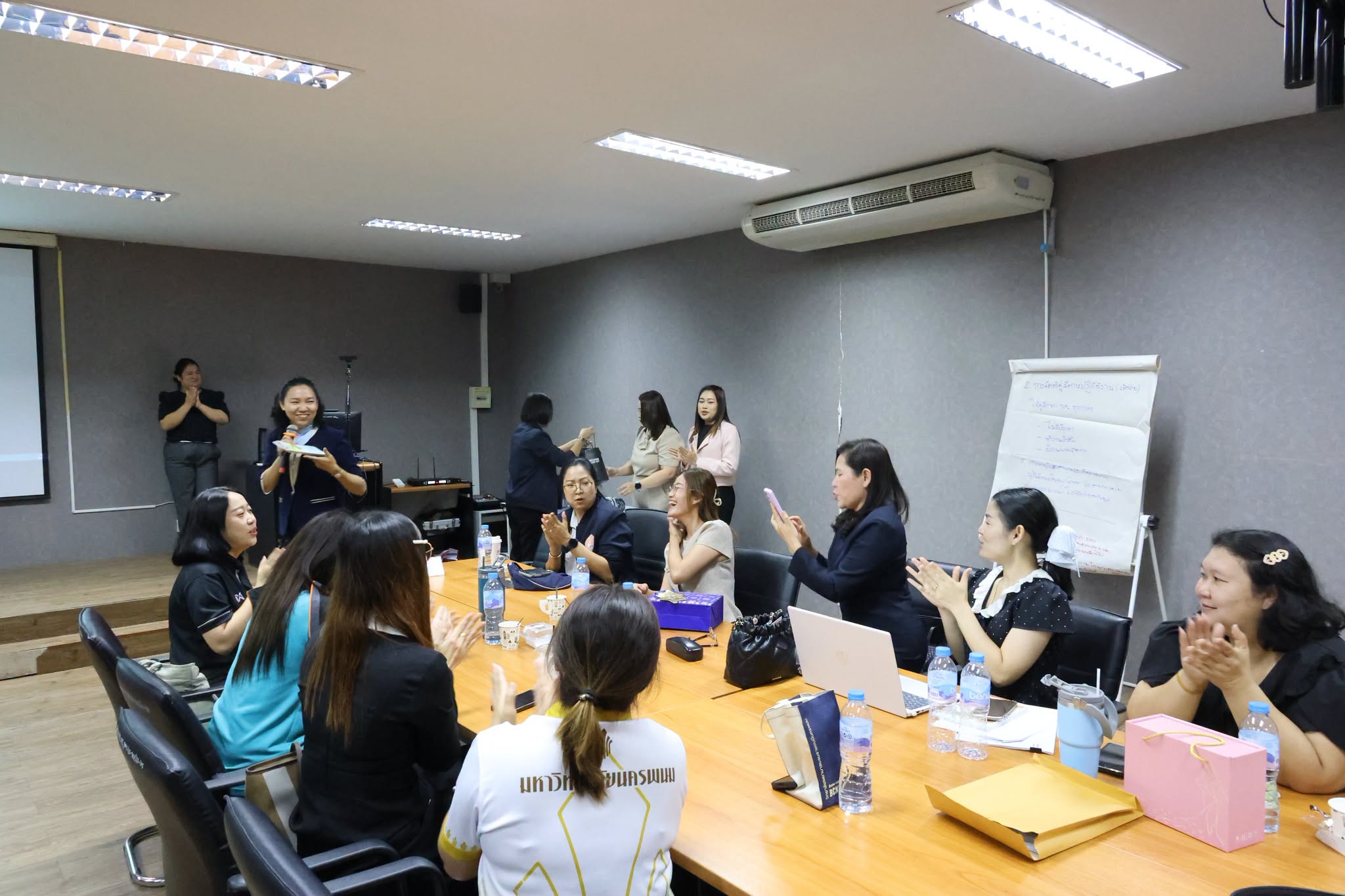 สำนักงานอธิการบดี ม.นครพนม เดินหน้า KM IN ACTION ยกระดับการทำงานด้วยองค์ความรู้