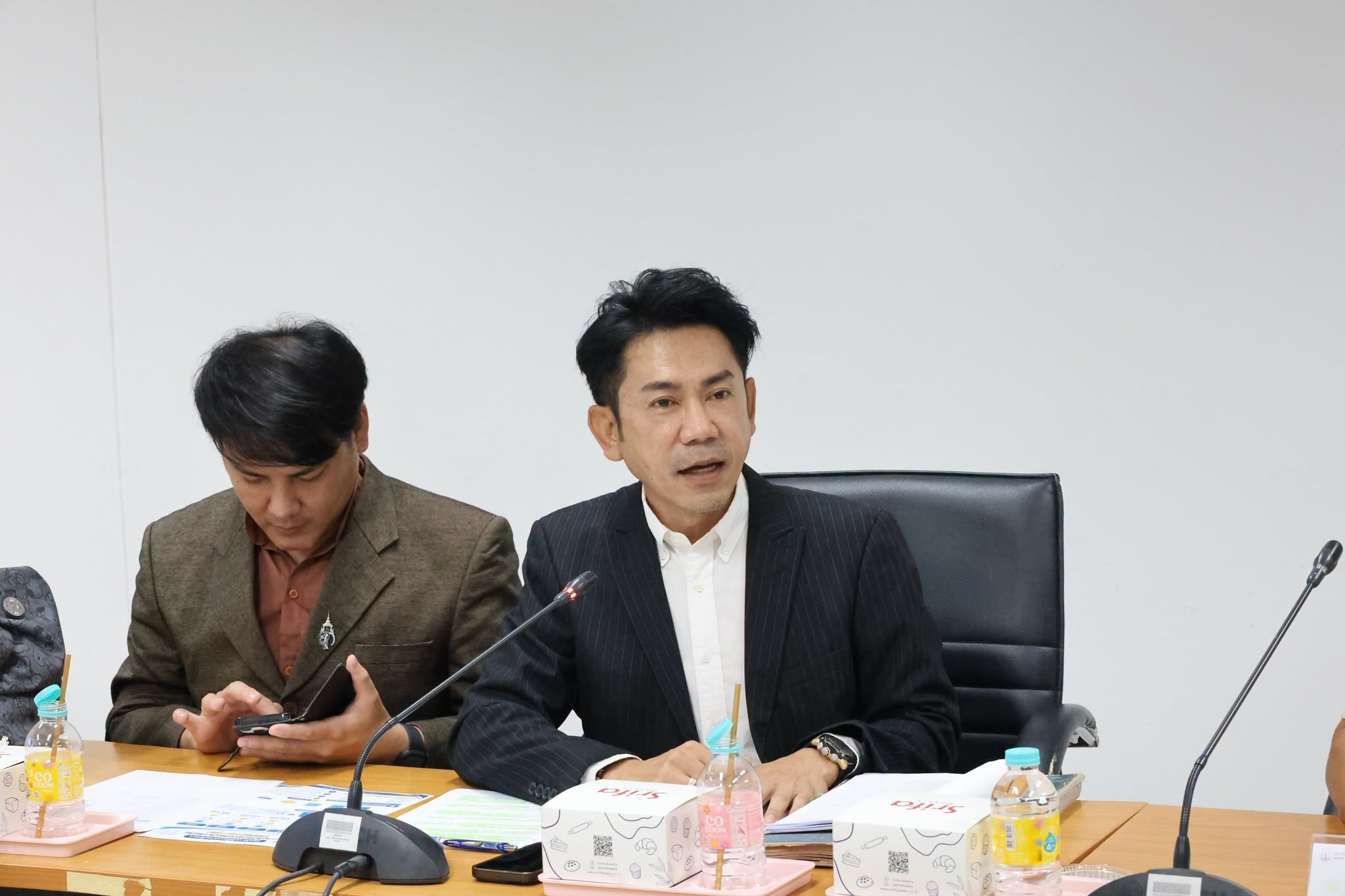 กองพัฒนานักศึกษา ม.นครพนม ร่วมประชุมมูลนิธิกรุงเทพประกันภัย หารือแนวทางดูแลนักศึกษาผู้ได้รับทุนการศึกษา