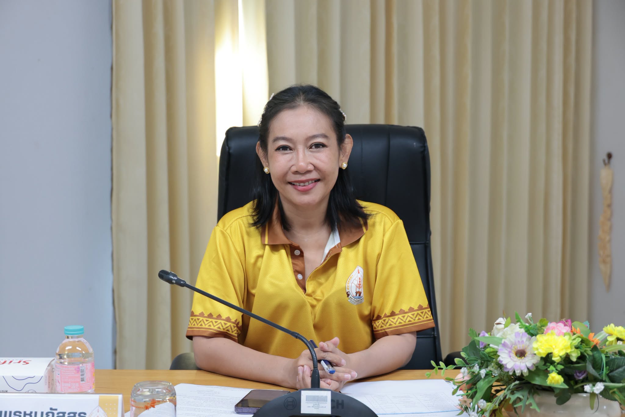 กองพัฒนานักศึกษา ม.นครพนม ร่วมประชุมมูลนิธิกรุงเทพประกันภัย หารือแนวทางดูแลนักศึกษาผู้ได้รับทุนการศึกษา