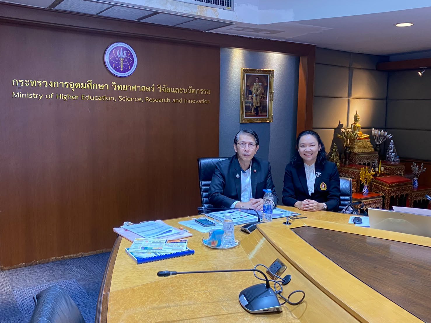 สำนักงานอธิการบดี ม.นครพนม ร่วมประชุมคณะกรรมการกลั่นกรองงบประมาณ ประจำปีงบประมาณ พ.ศ. 2570